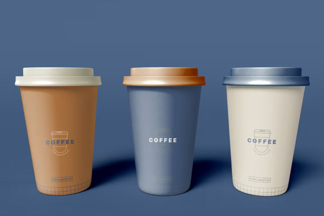 Simple Cup Mockup PSD Template