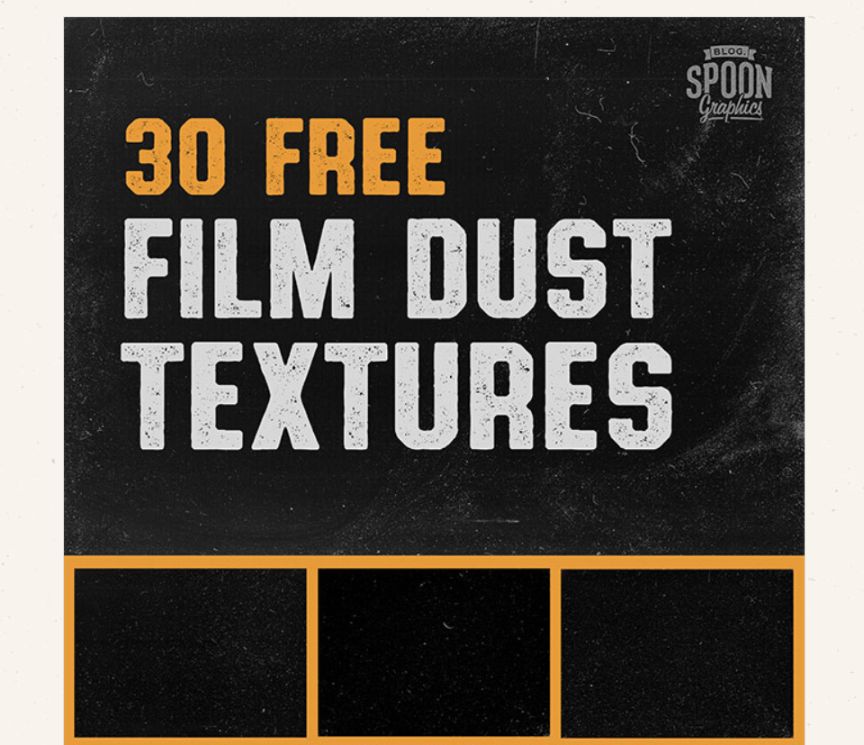 30 Free Film Dust Textures
