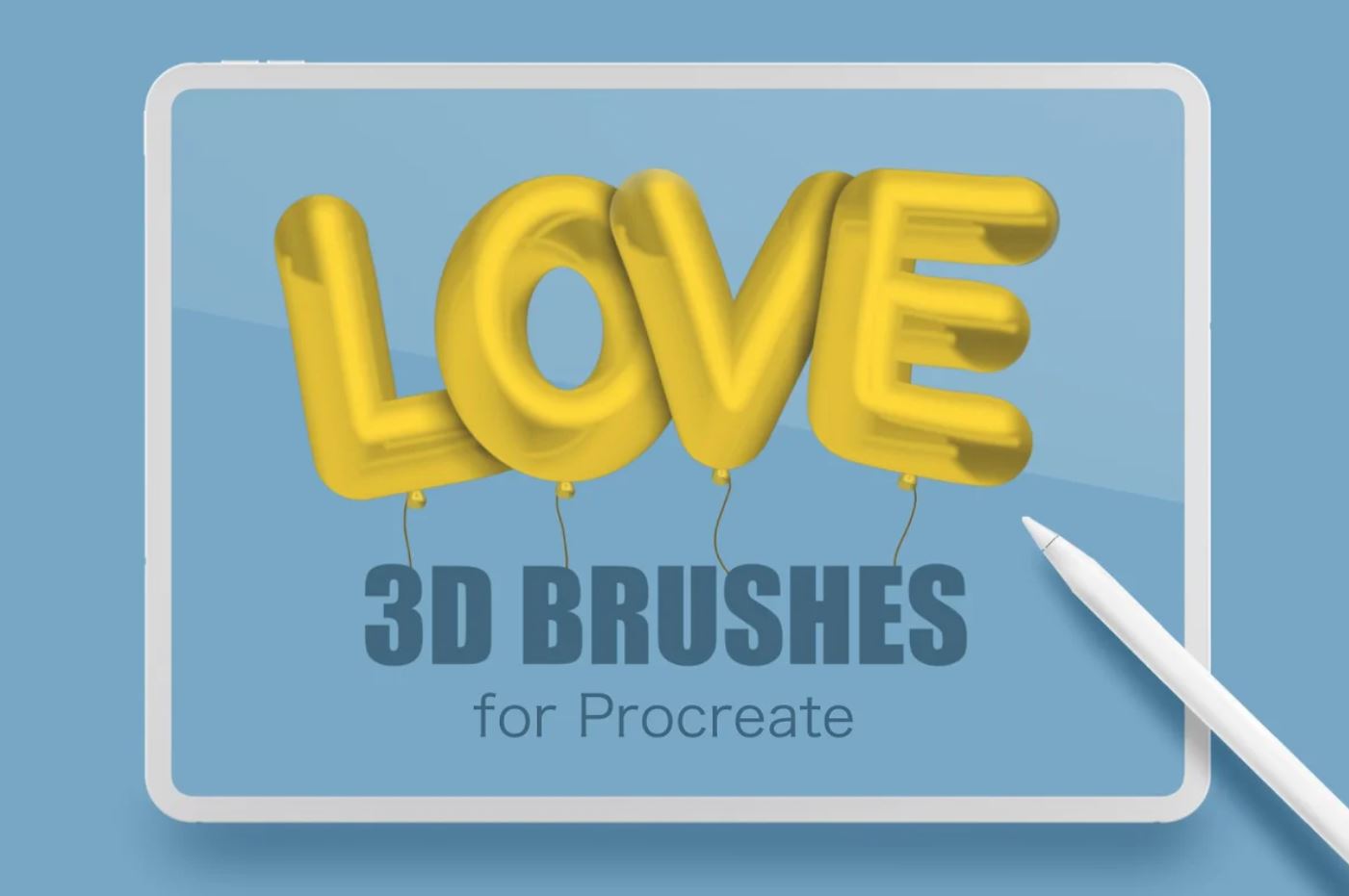 3D-Lettering-Procreate