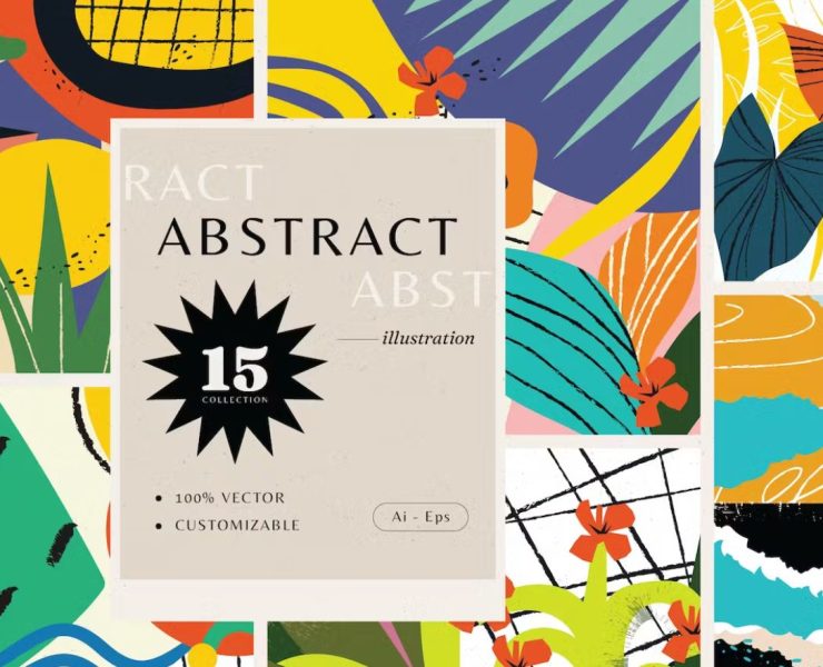 15+ Free Abstract Illustrations Ai PNG Free Download