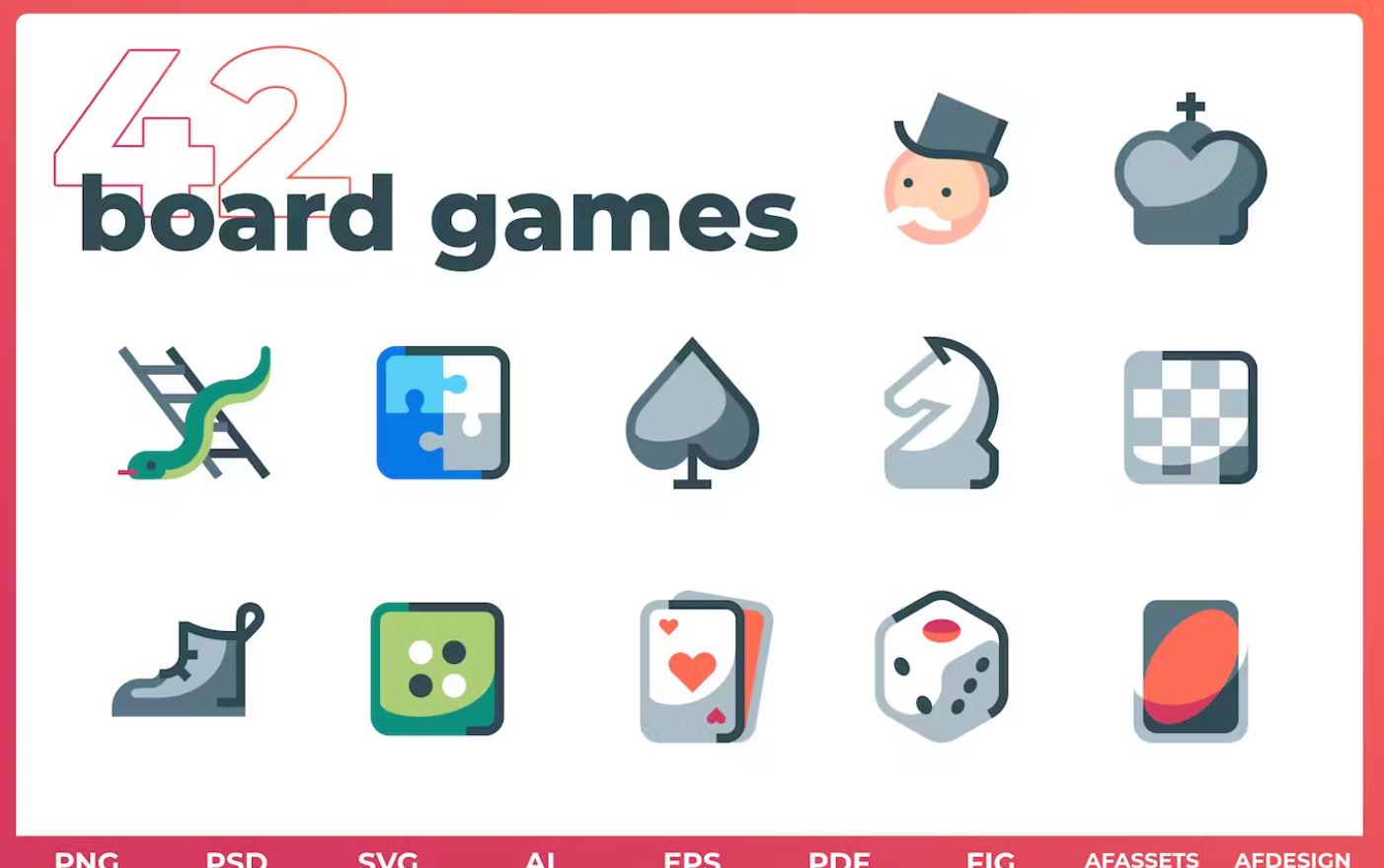 Adventure-Board-Game-Icons