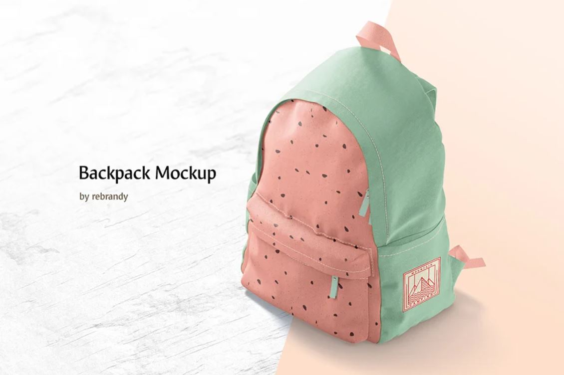 Backpack-mockup-template