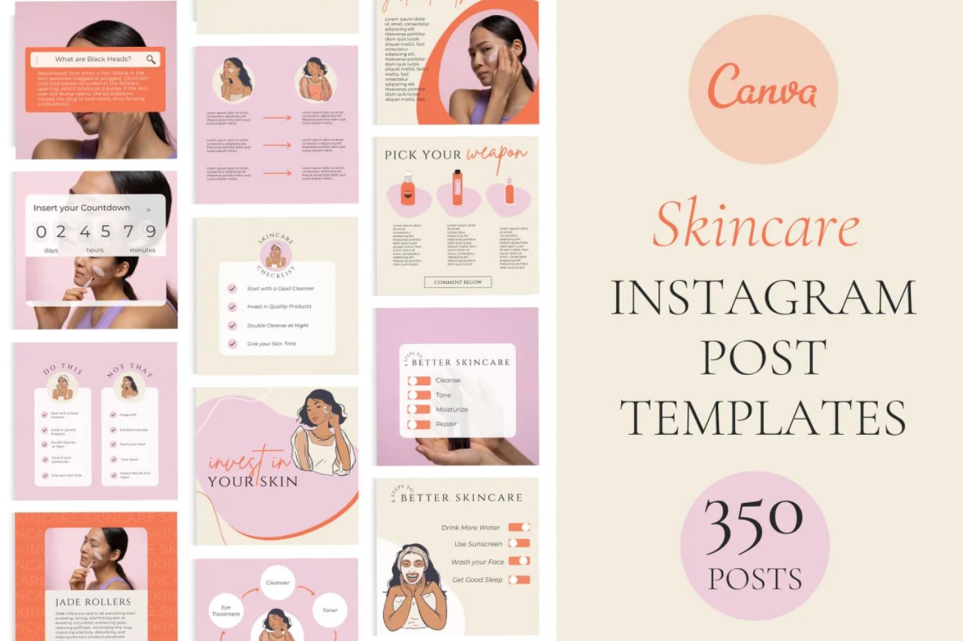 Beauty-Instagram-templates