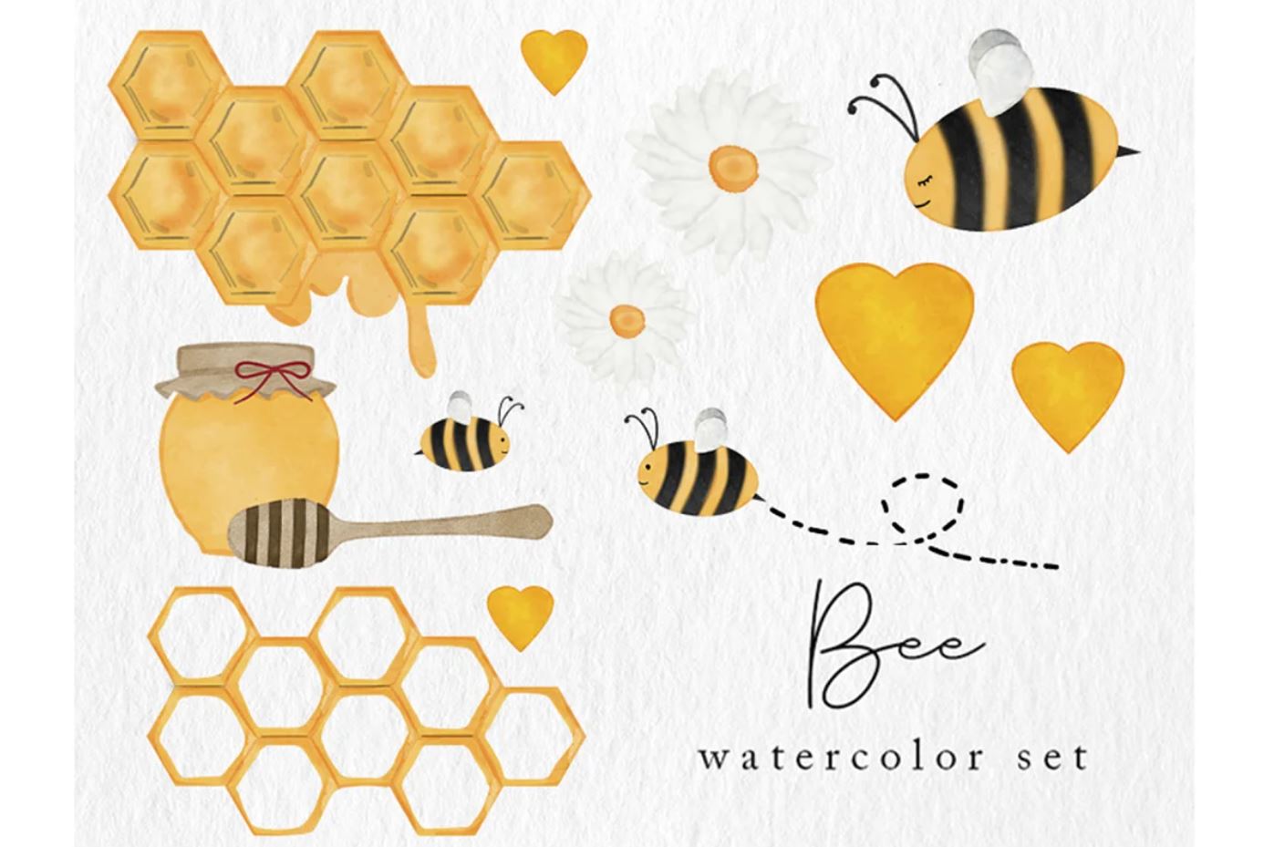 Bee-Hive-Illustrations