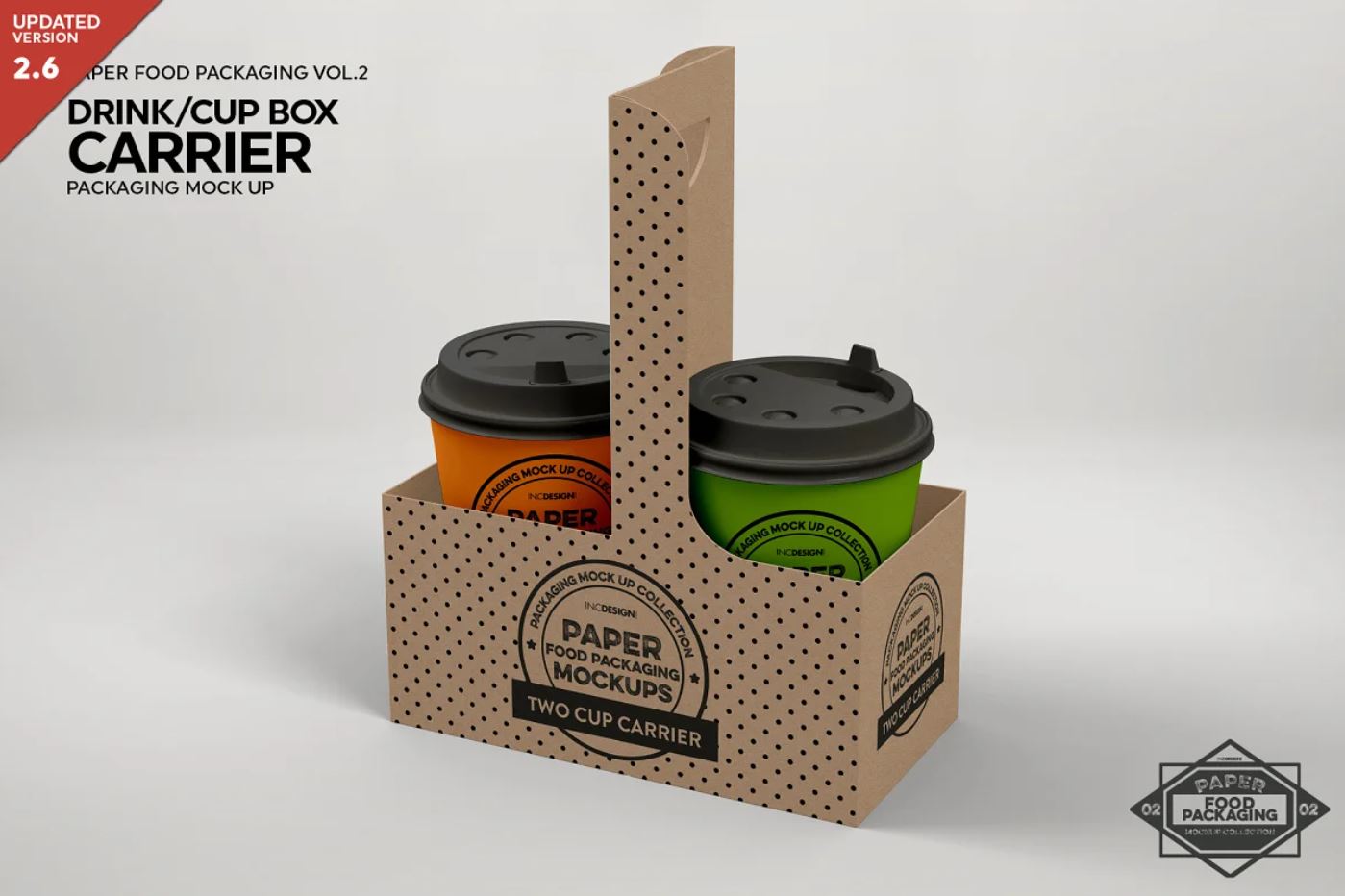 Cup Container Mockup Presentation Download