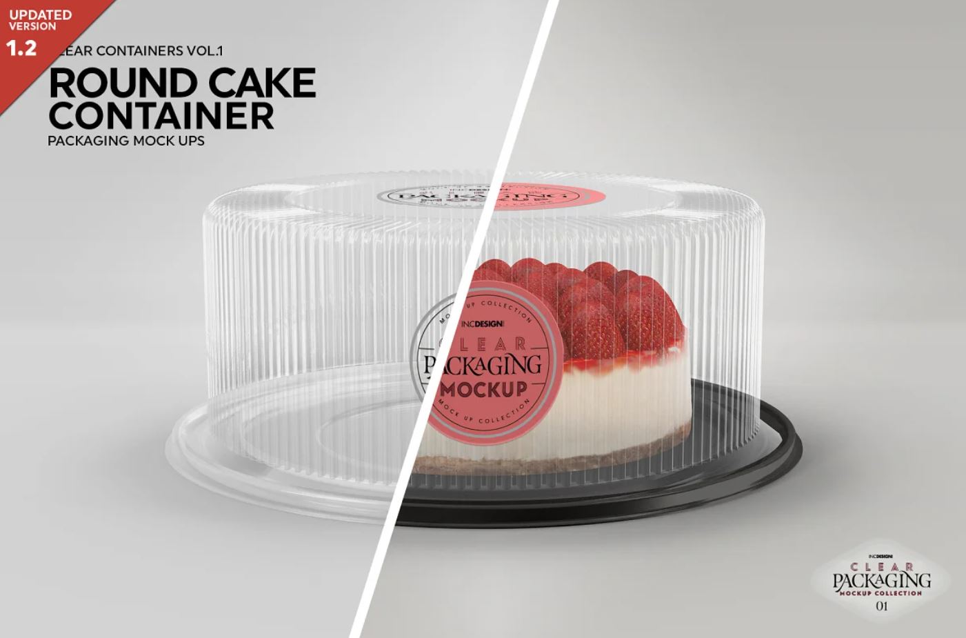 Unique Round Cake Packaging Presentation Download