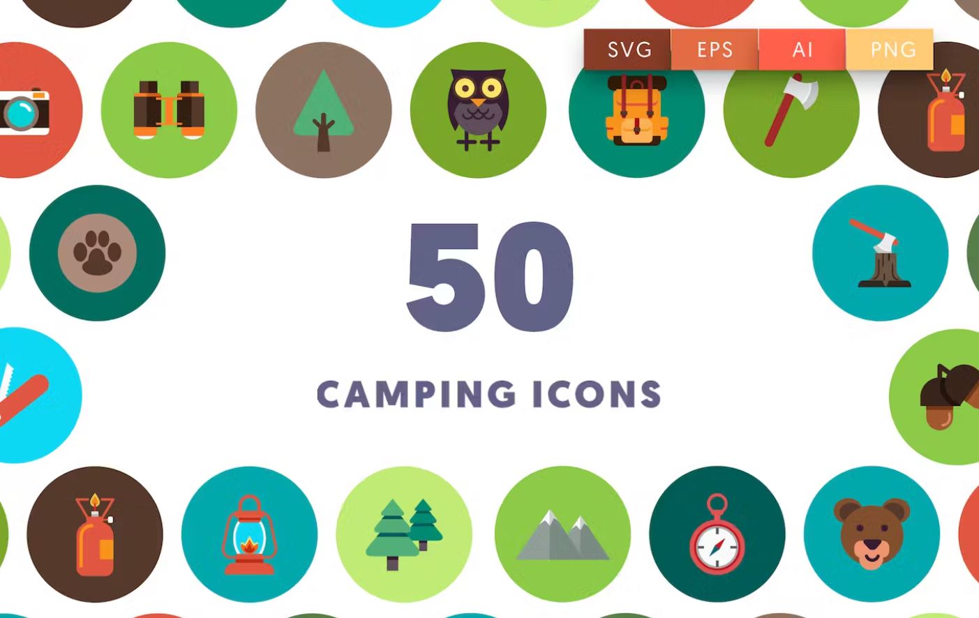 Camping-Icon-Collection