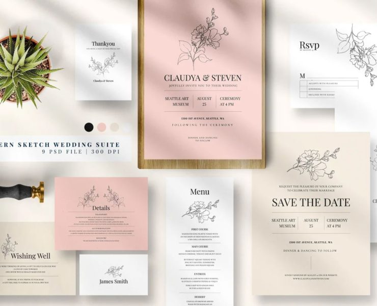 Classic-Wedding-Stationery-Suite