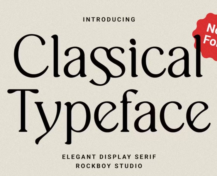 Classical-Fonts