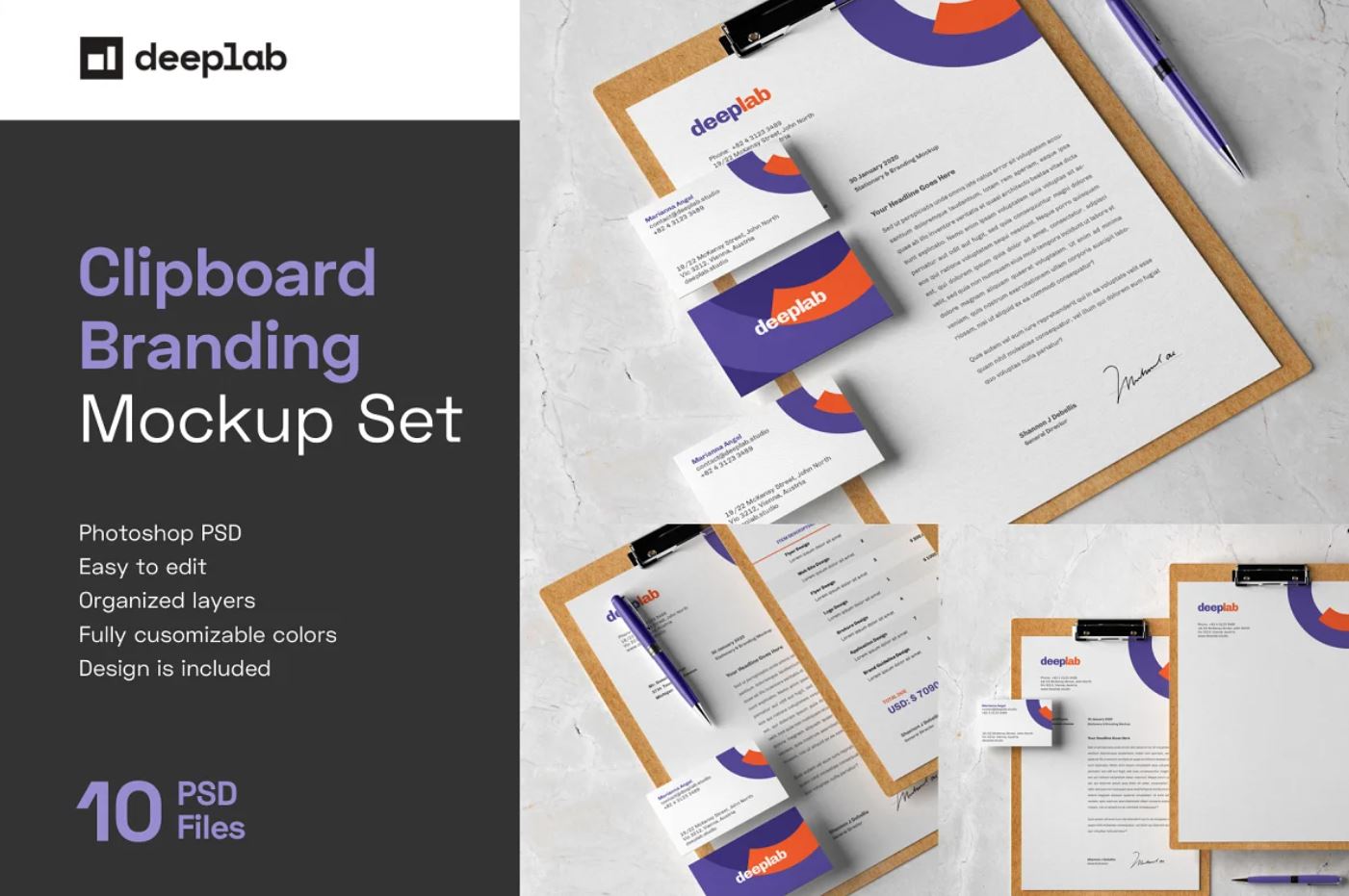 Clipboard-Mockup-free