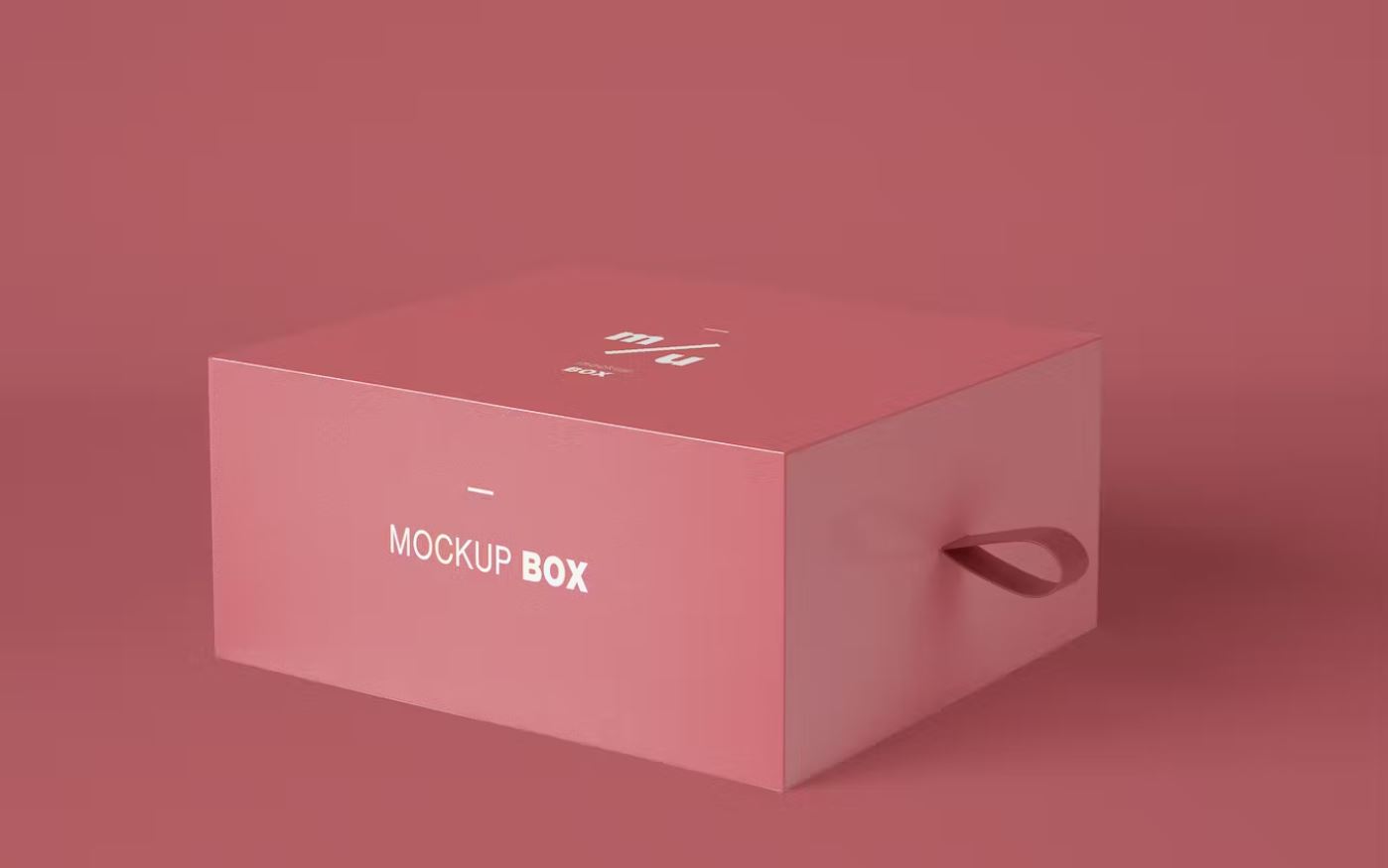 Creative Gift Box Design Presentation Mockup
