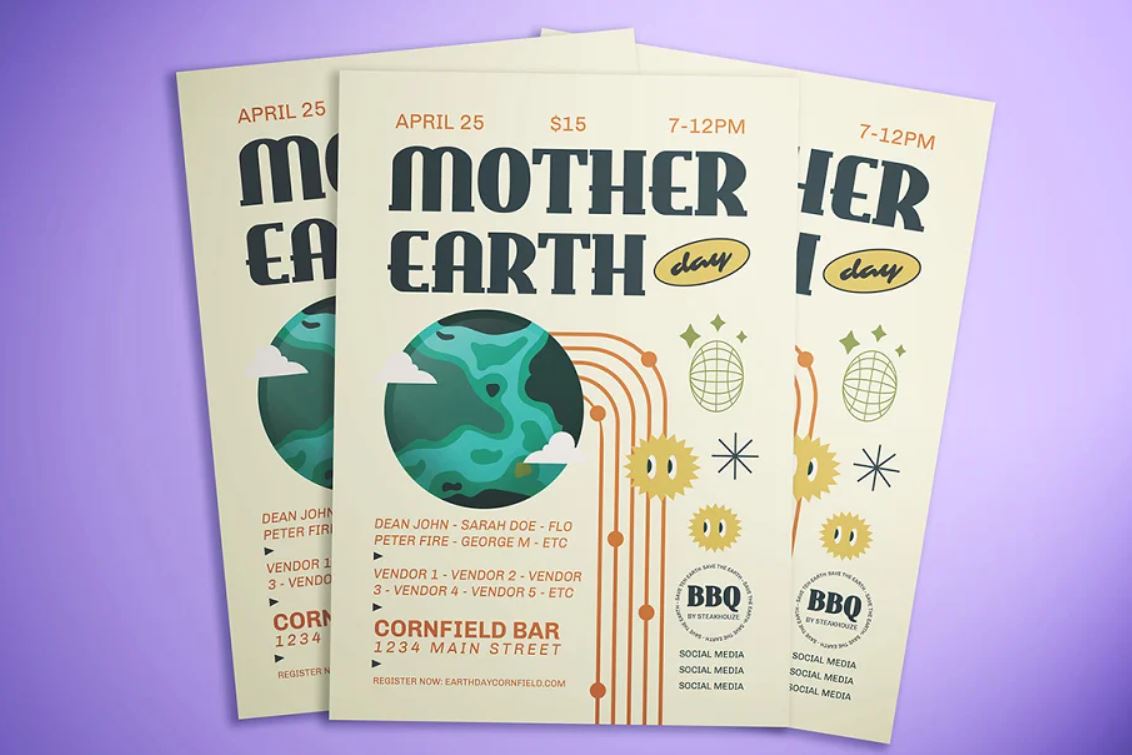 Earth-Day-flyer-template