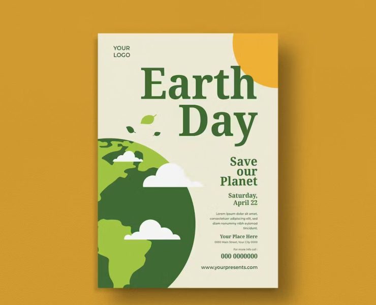 15+ Free Earth Day Flyer Template Ai PSD Download