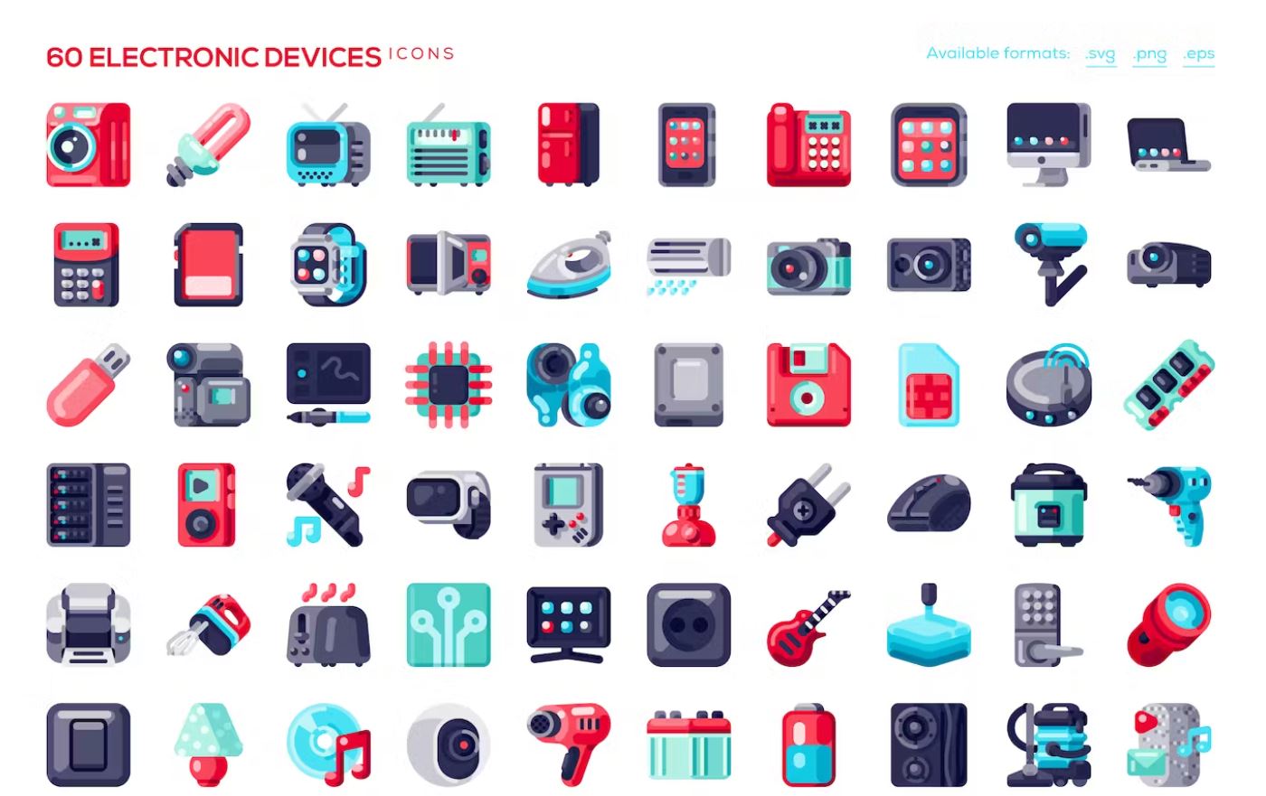 3D Electronic Devices Icon Pack