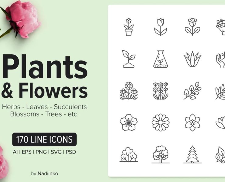 Flower-Symbol-Icons