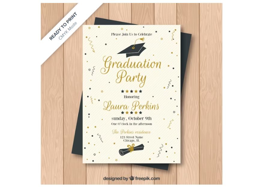 Free Graduation Party PSD