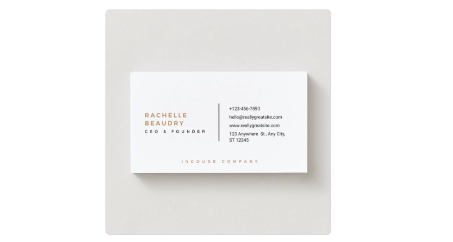 Free Professional Business Card