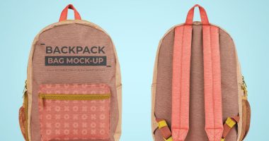 Bagpack Mockup PSD