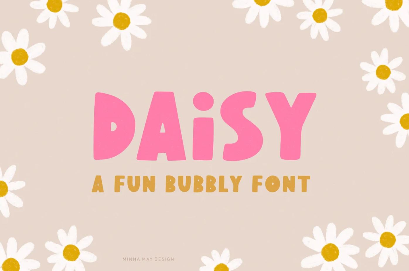 Fun Bubbly Style Font