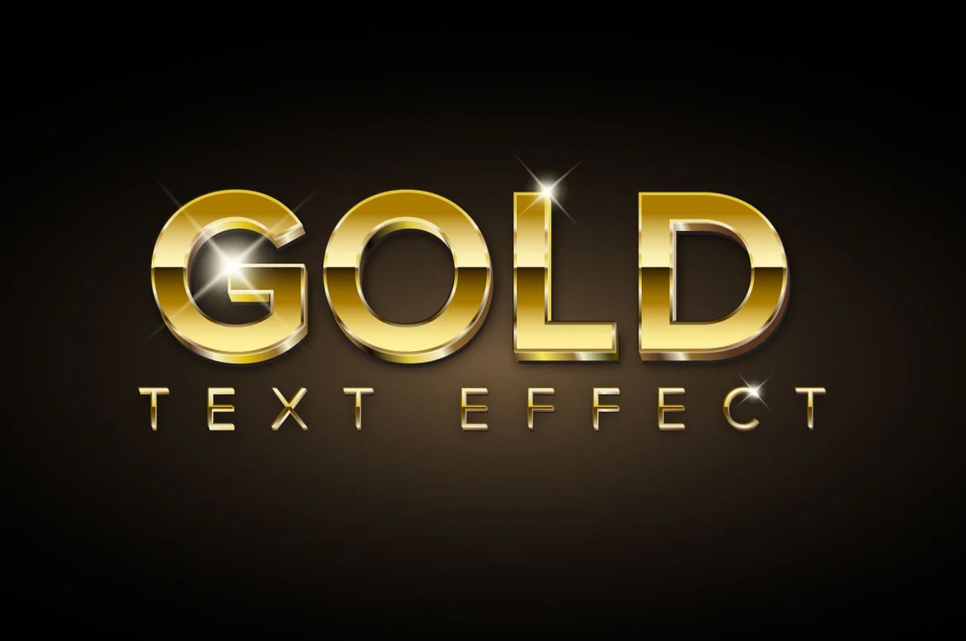 Gold-Lettering-Effect