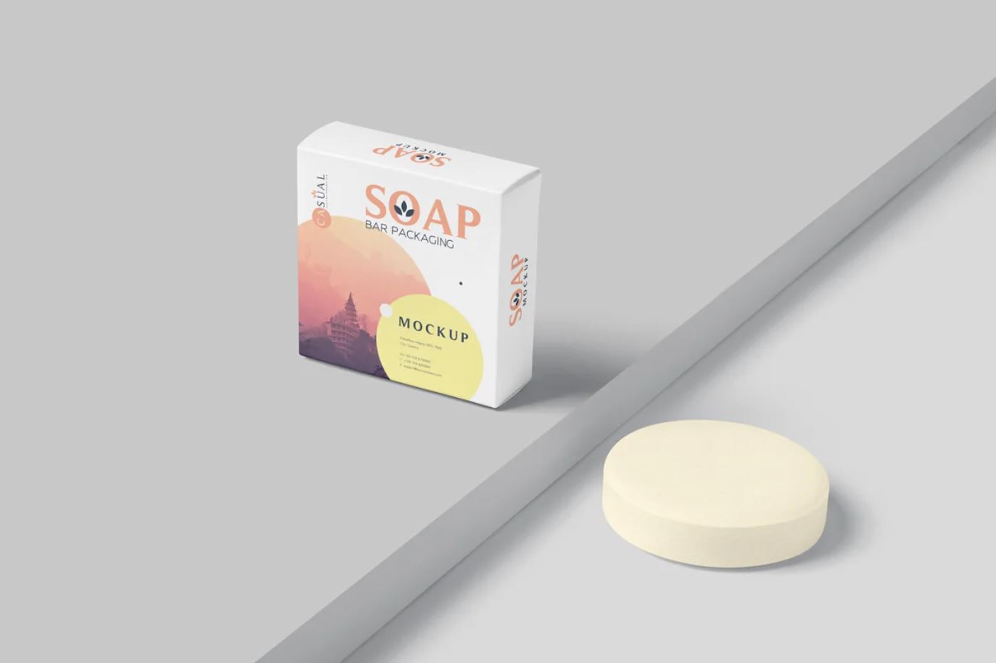 Creative Handmade Soap Mockup