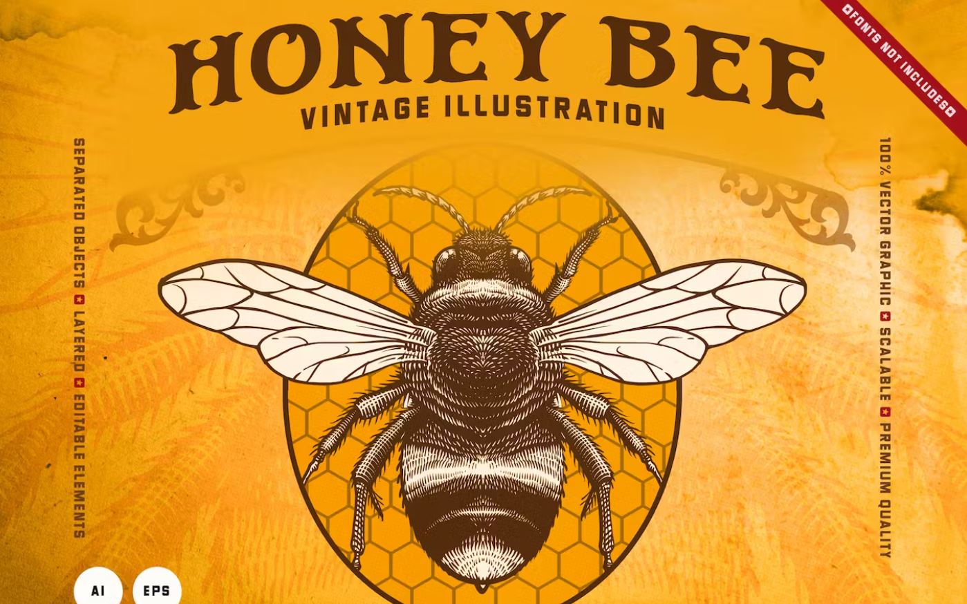 Honeycomb-Illustrations