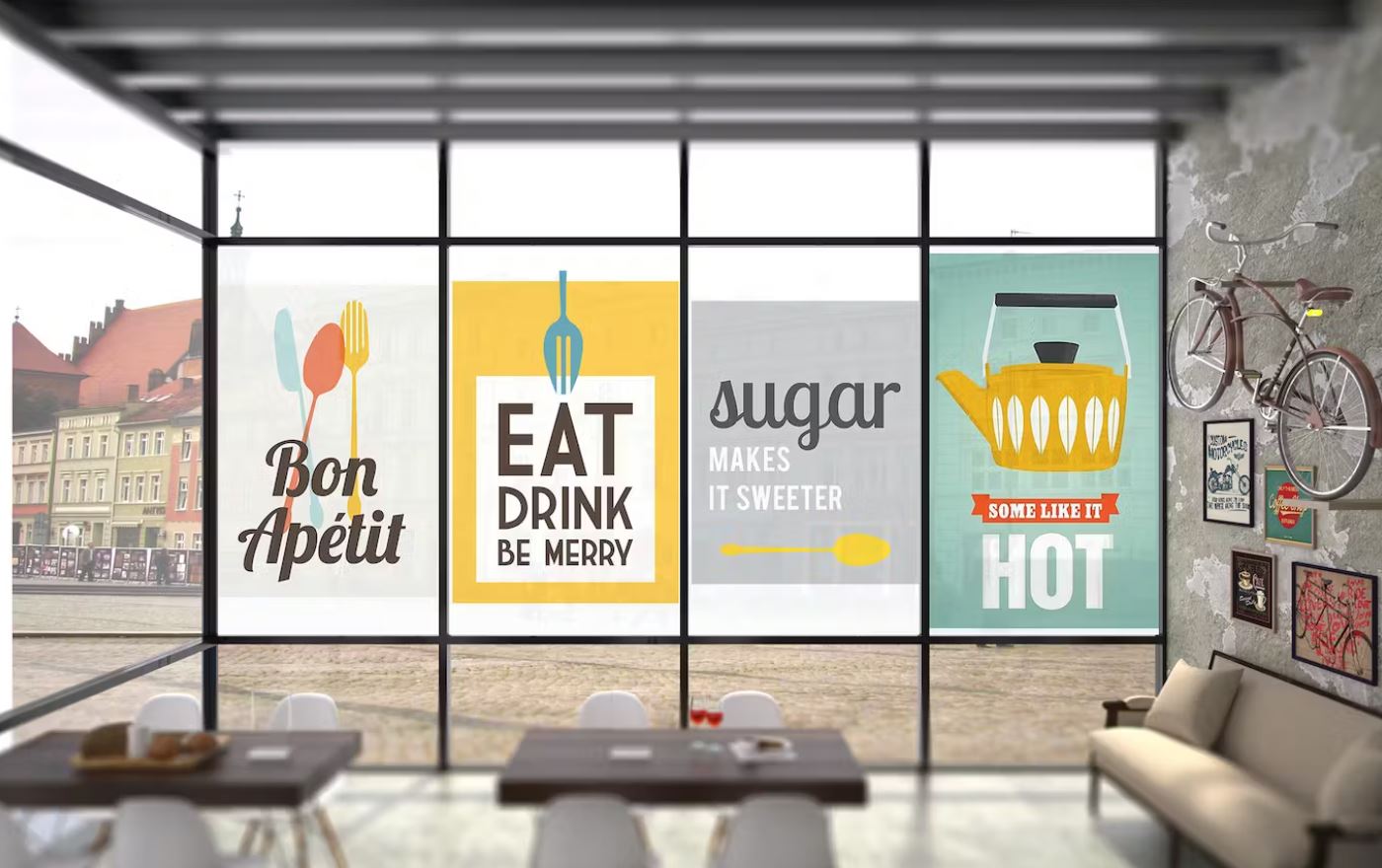 Store Advertising and Branding Style Mockup PSD
