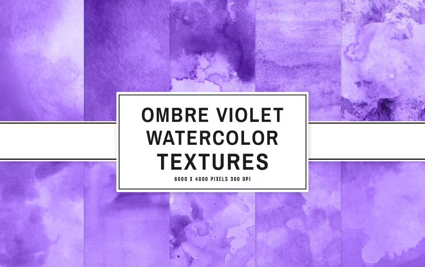 Creative Violent Ombre Texture Painting Designs