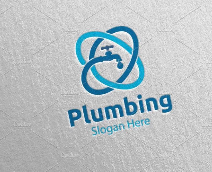 Plumbing-Services-Logo-water-drop