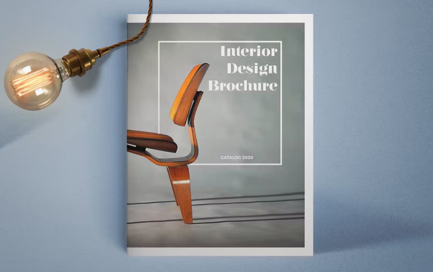 Creative interior design brochure design ideas