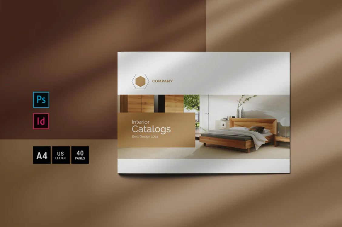 Photoshop and InDesign Catalog Templates download