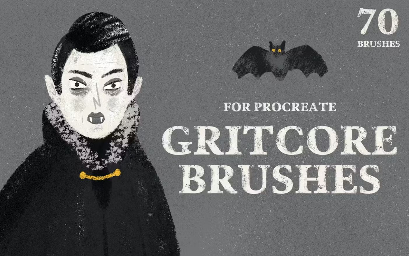 Grit Style Procreate Brushes Set Download