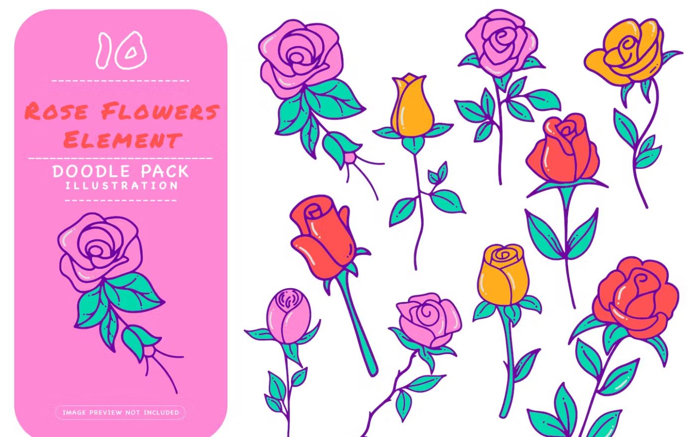 Rose-petal-overlay-for-floral-backgrounds