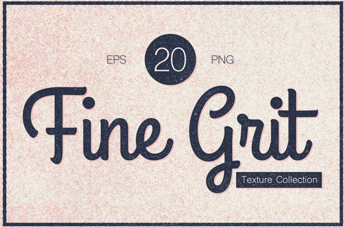 20 Unique grit textures collection for packaging designs