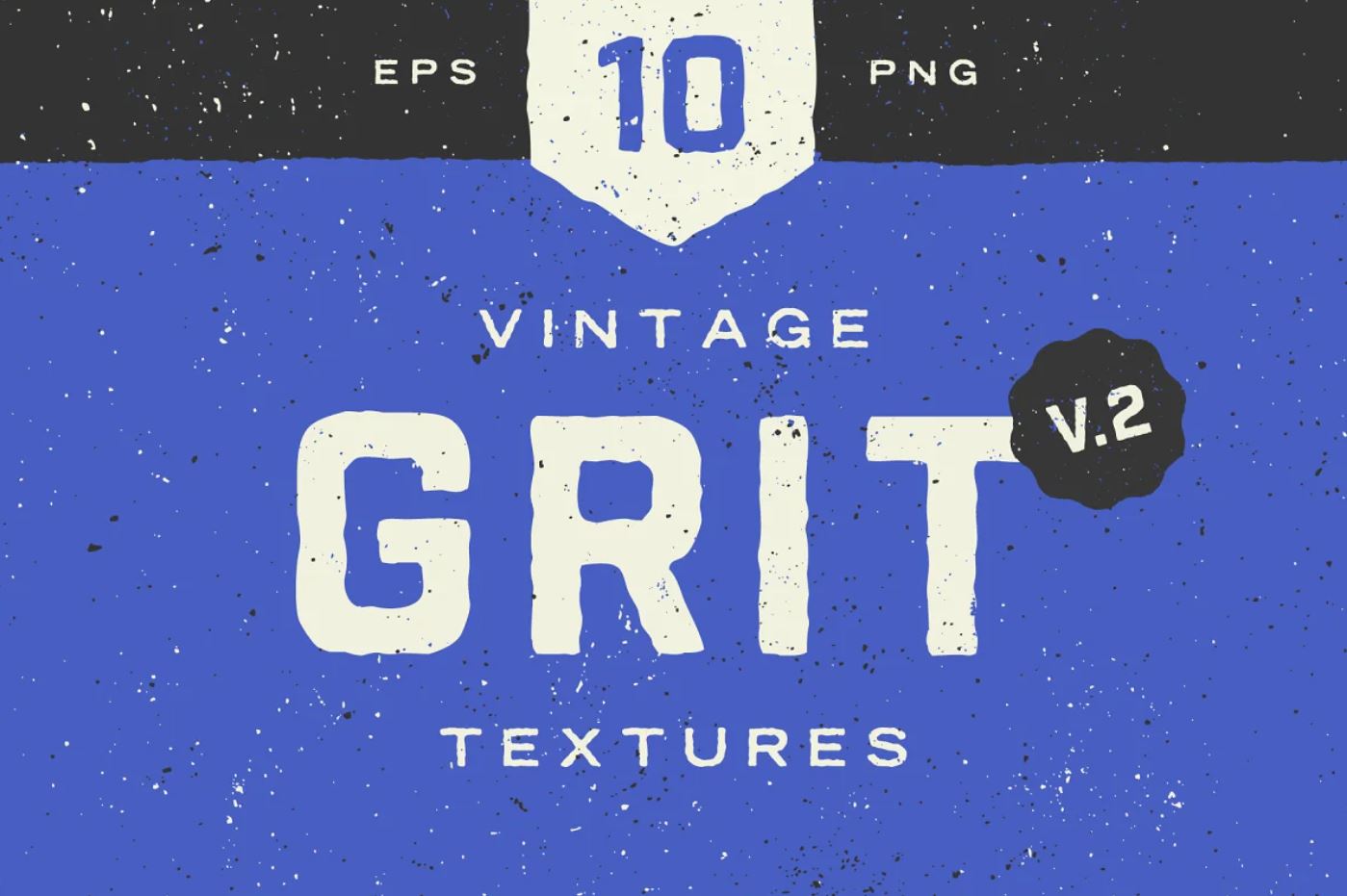 Vintage grit textures to give a rough look to the projects