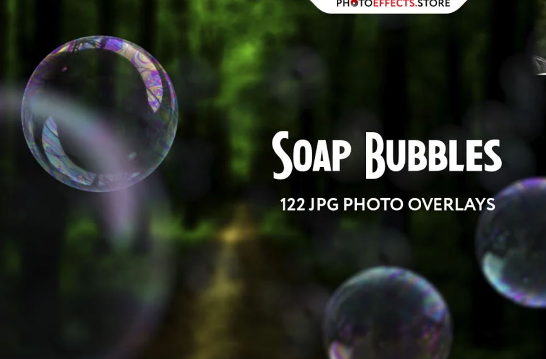 Soap-bubble-effect-overlay