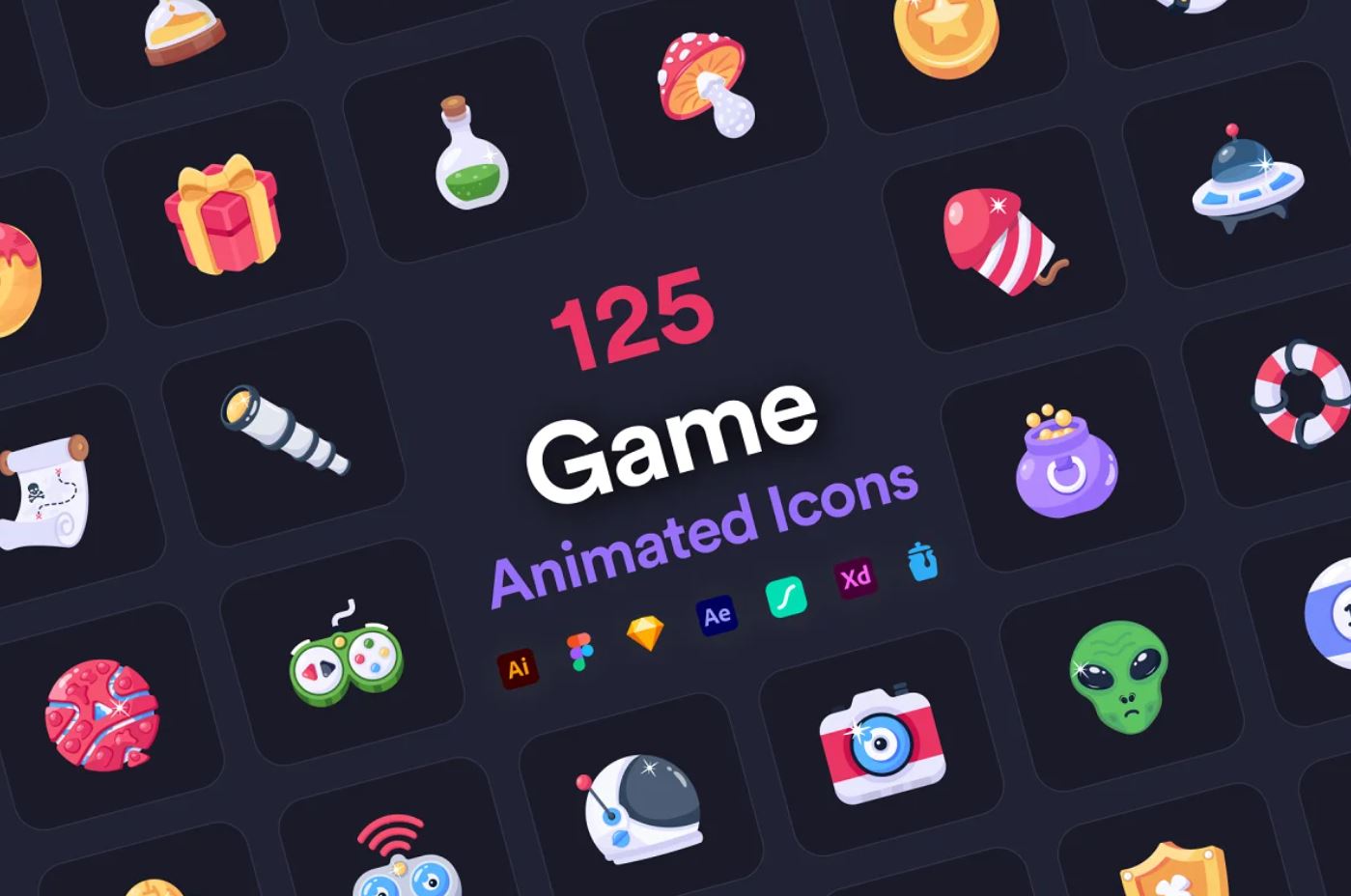 Strategy-Board-Game-Icons