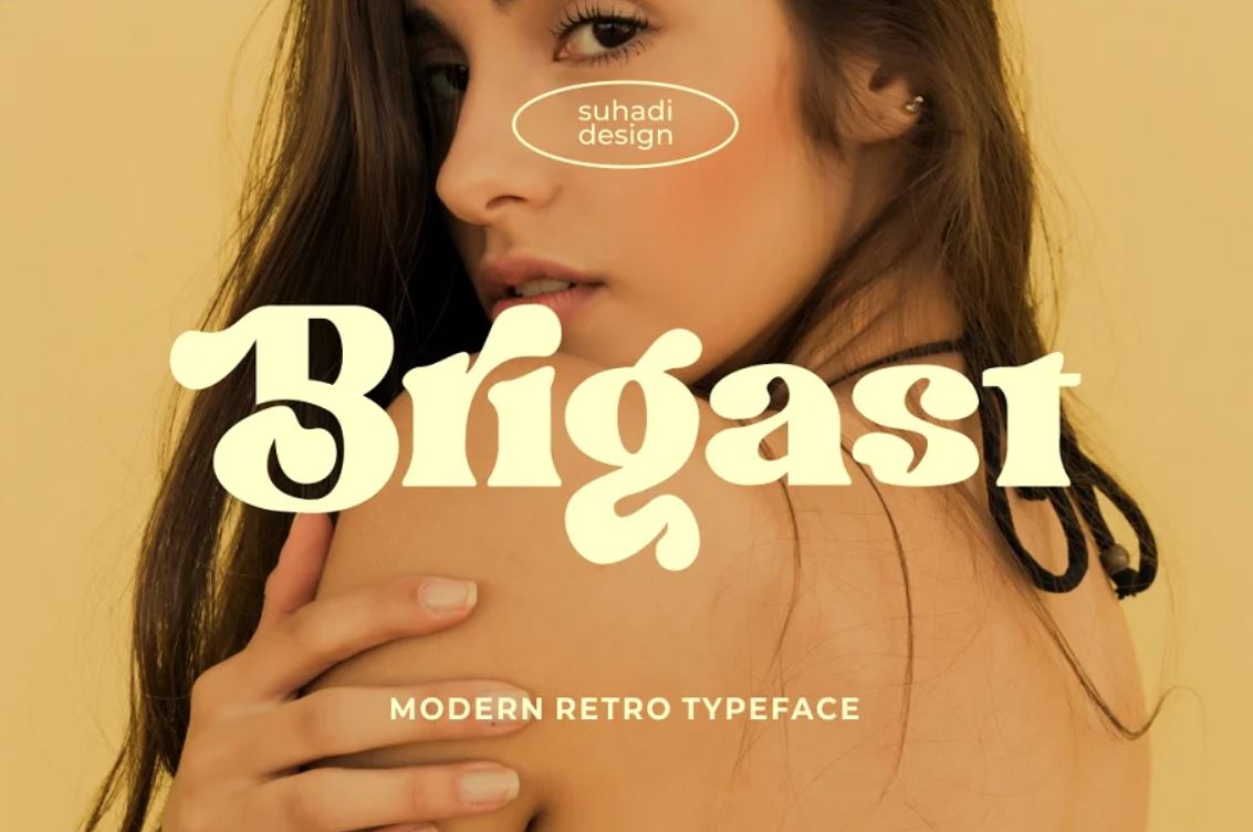 Bold and Retro Typography for Mazagine Effect