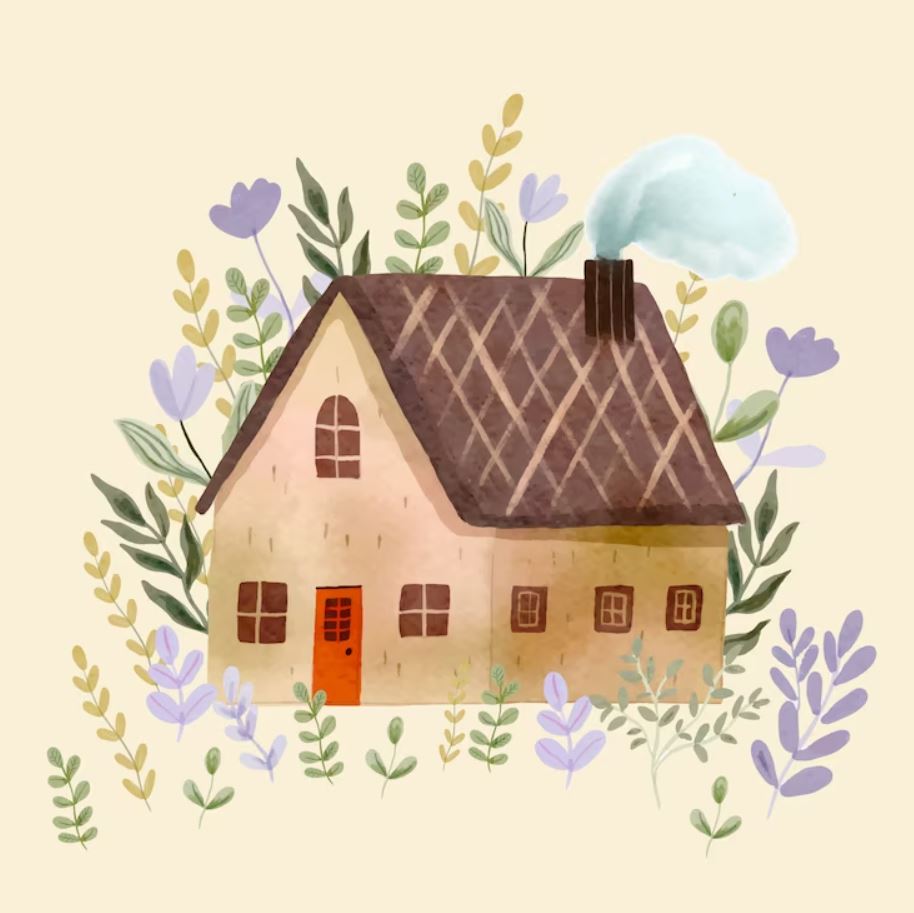 15+ Watercolor House Illustrations Ai PNG Free Download - Graphic Cloud