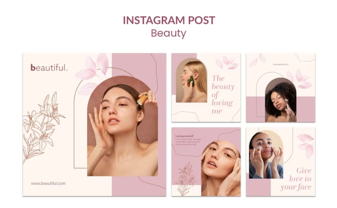Free Beauty Instagram Post