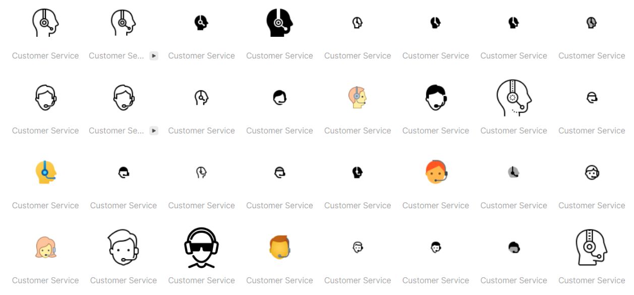 Free Customer Support Icon Design