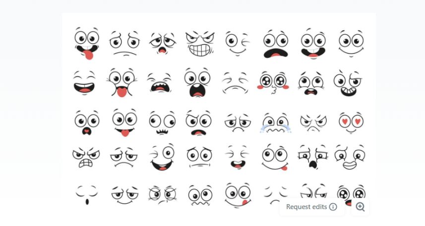 Free Face Expression Elements