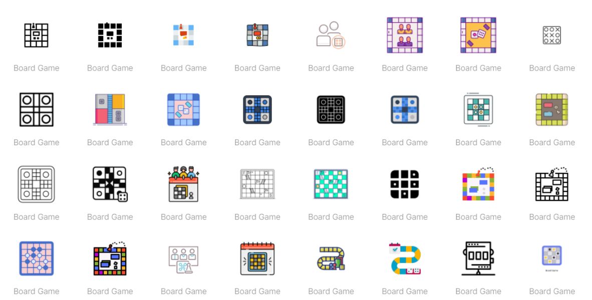 Free Simple Icon Elements