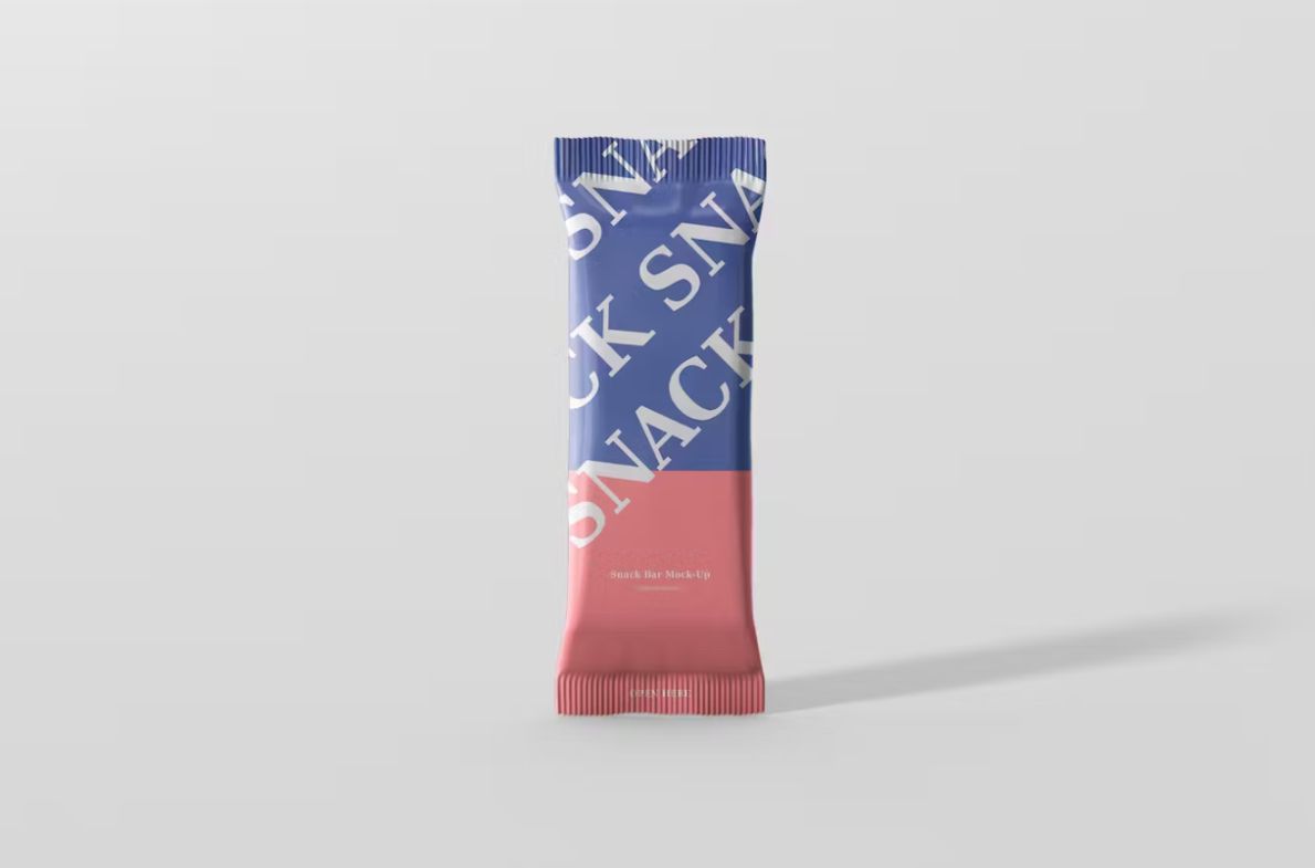 Fully Editable Packaging Mockup PSD in Standing Position