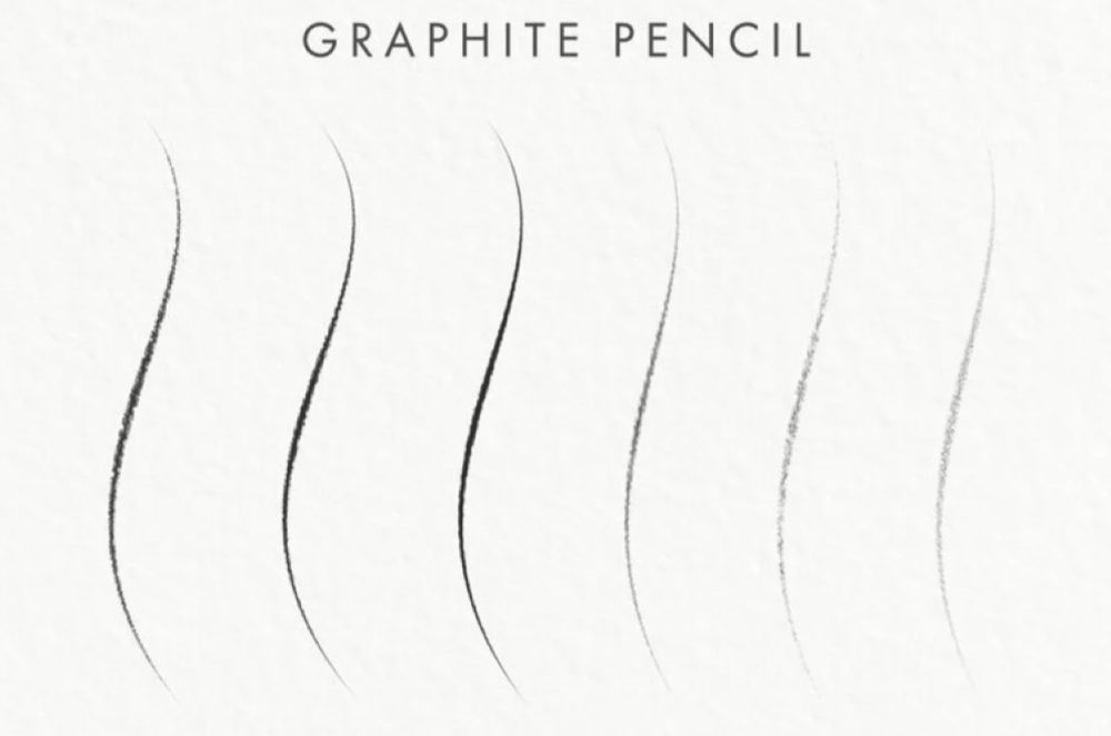 Graphite Pencil Brushes