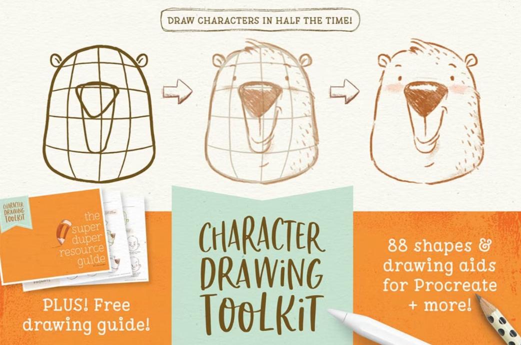 Unique Character Drawing Toolkit