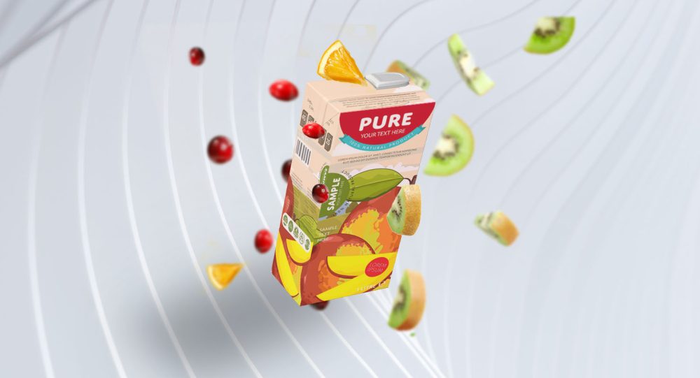 juice Packaging mockup