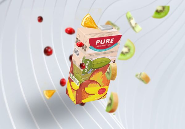 juice Packaging mockup