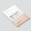 Free A4 Magazine Mockup PSD