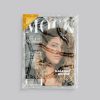 Free Magazine in Foil Mockup